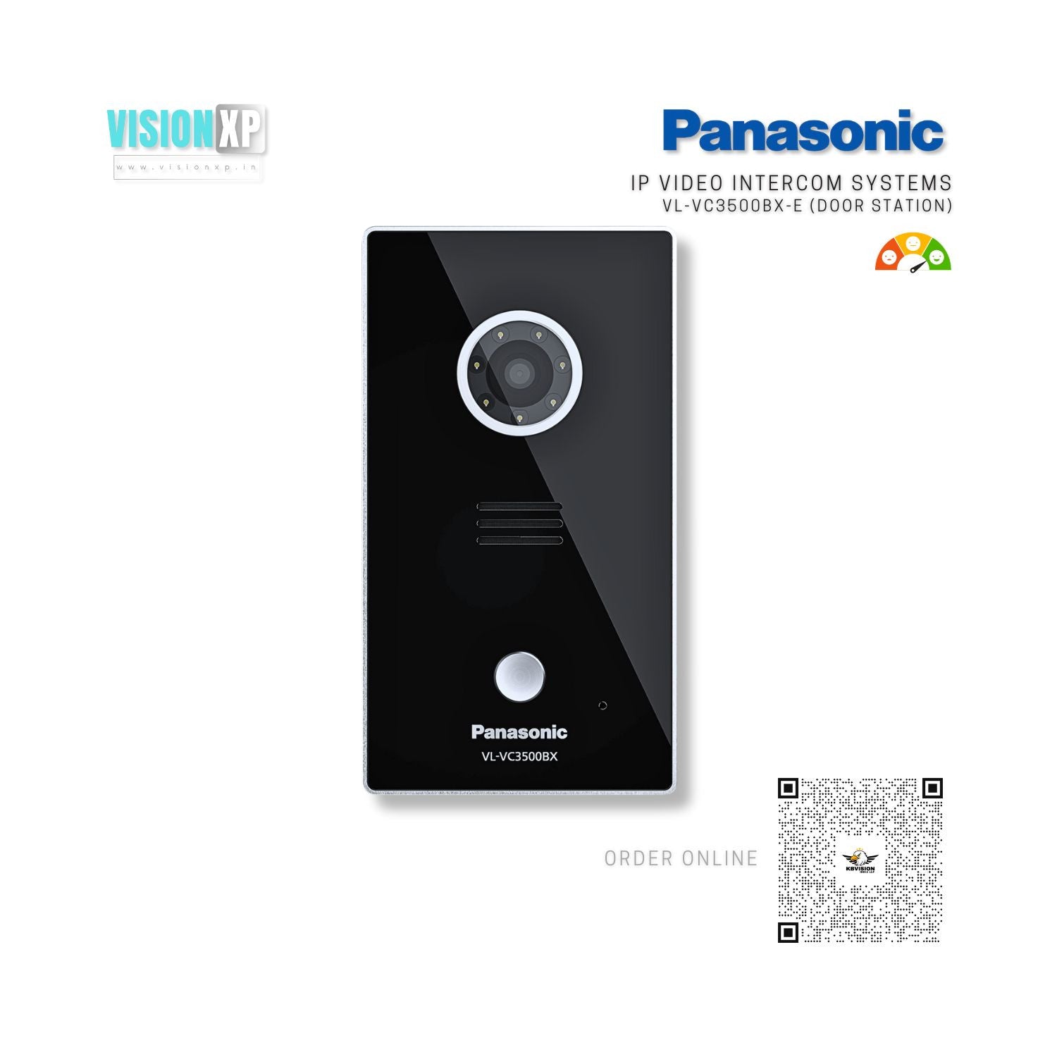 Panasonic VL-VC3500BX-E Door Station IP Video Intercom Systems Panasonic VL-VC3500BX-E Door Station IP Video Intercom Systems